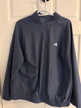 *Adidas Navy Blue Activewear Top - Size 1X